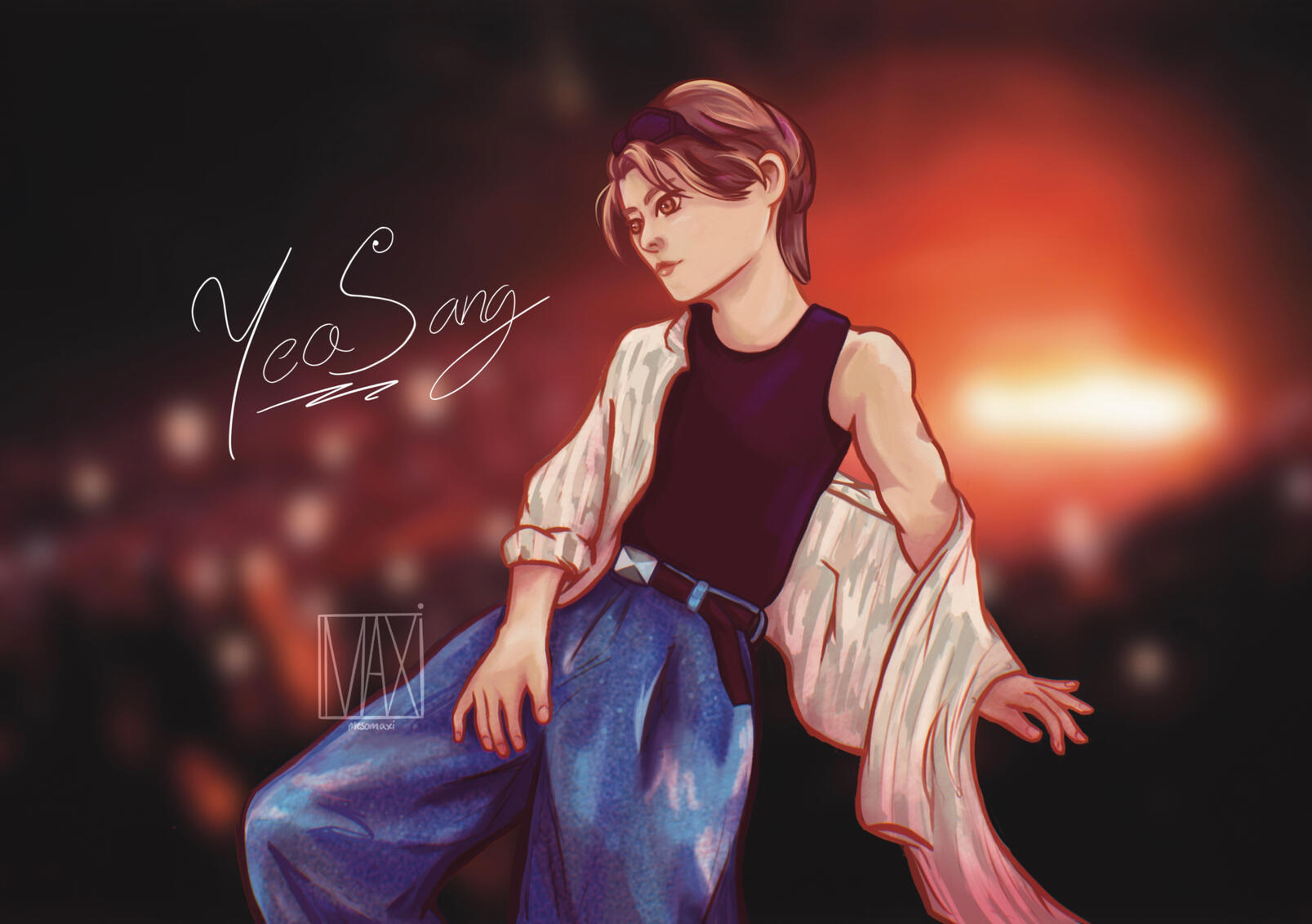 Yeosang of ATEEZ - "Orange Ocean"